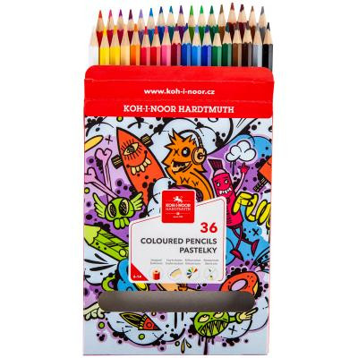 Олівці кольорові Koh-i-Noor Teenage 36 кольорів (3555) Вінниця - фото 2