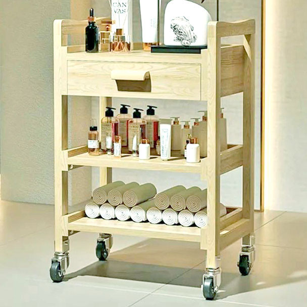 Этажерка для ванной на колёсиках 