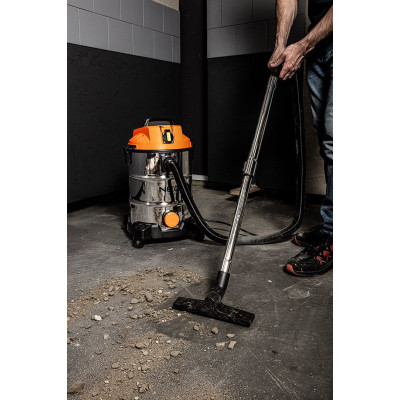 Пилосос будівельний Neo Tools 1400Вт, 18 кПа, 30л, HEPA, колеса, 5.92кг (04-738) Вінниця - фото 9