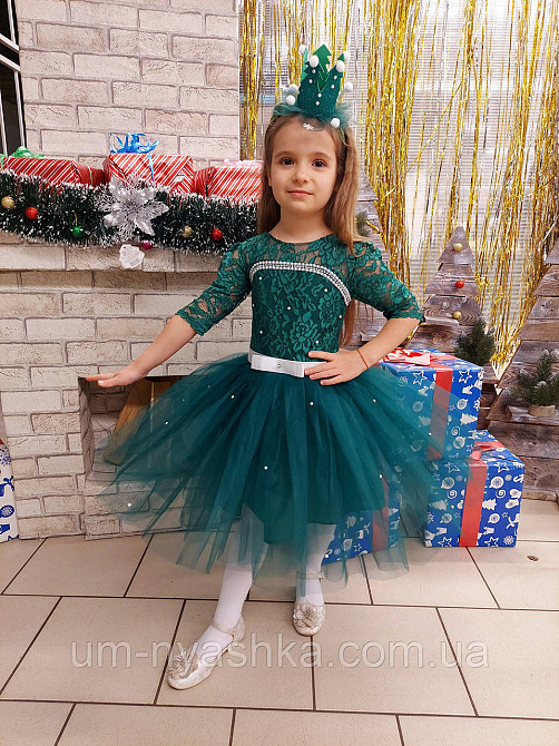 Платье Лягушки зеленое пышное платье изумрудное Кривой Рог - изображение 10