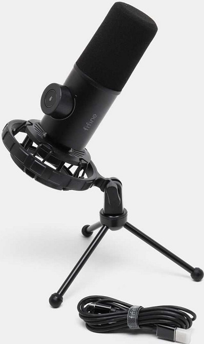Микрофон динамический Fifine K658 USB + тренога. Киев - изображение 3