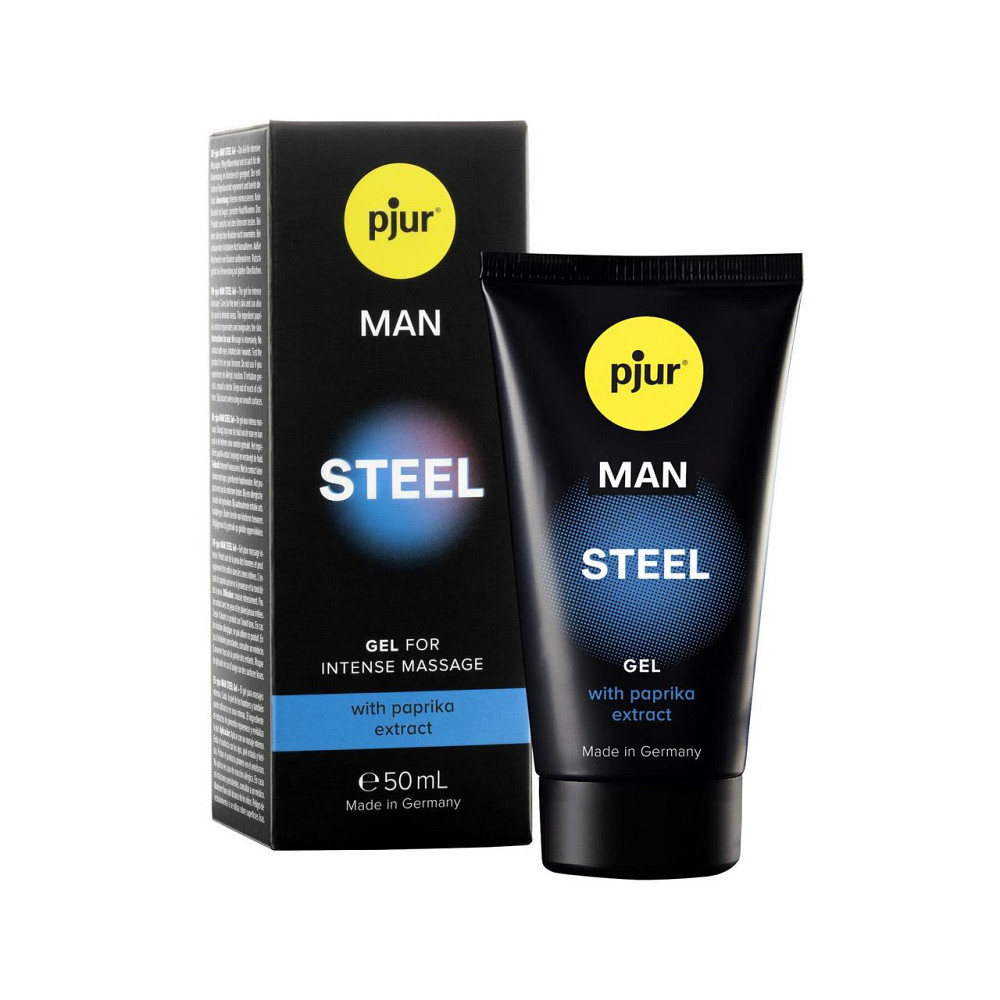 Гель-стимулятор для пениса pjur MAN Steel Gel 50 мл, с экстрактом паприки и ментолом Sex Aura Киев - изображение 4