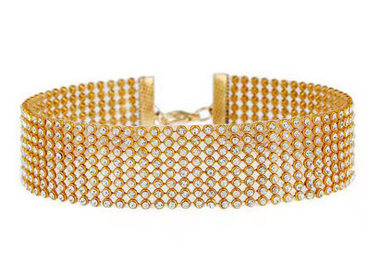 Чокер намисто золотистий ошатний Київ - фото 1