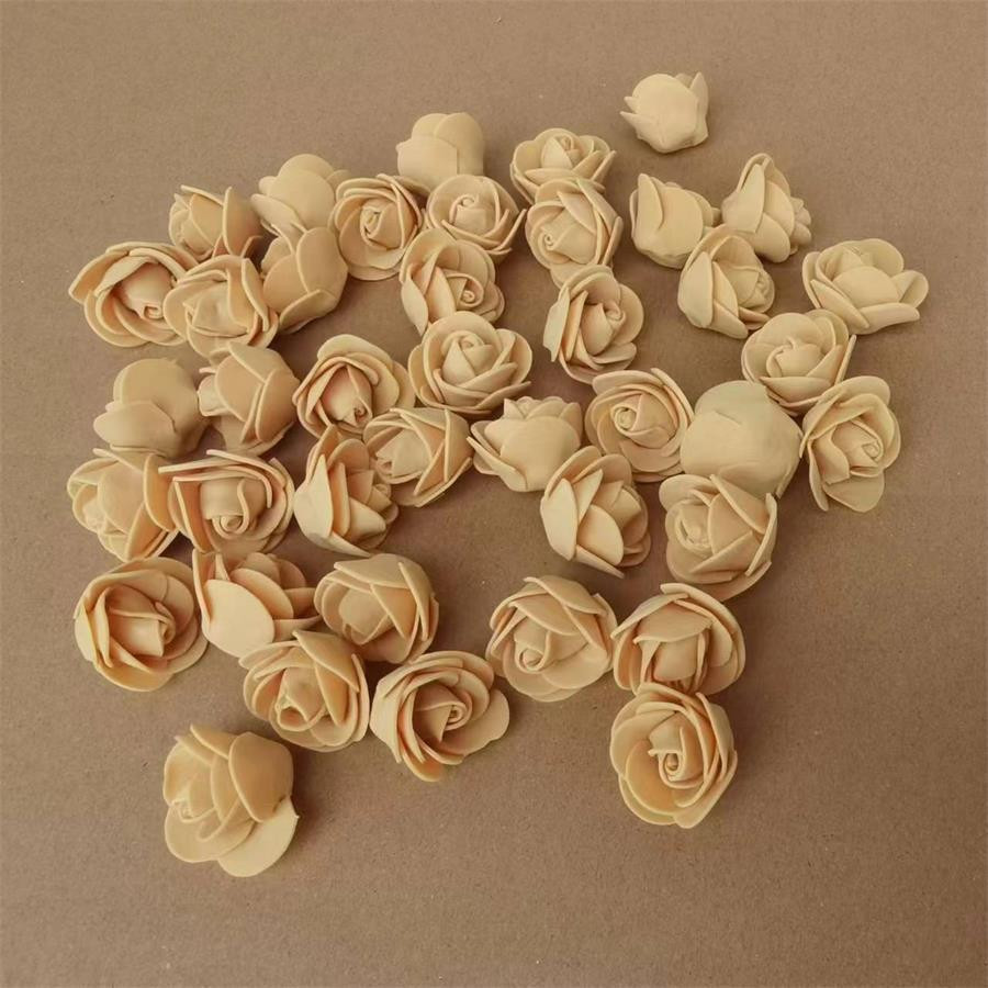 Маленькі квіточки для декору 50 штук 3 см кавовий Київ - фото 2