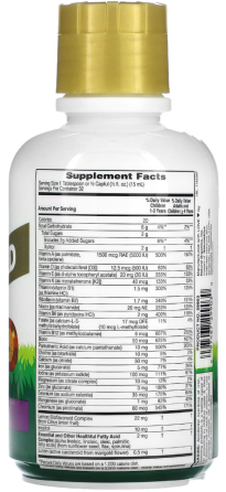 Мультивітаміни та мінерали для дітей NaturesPlus Children's Animal Parade Gold 473 мл тропічні ягоди Київ