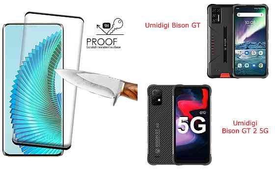 Захисне скло HyperGlass Pro для Umidigi Bison GT, Bison GT 2 5G – максимальна чутливість та захист Київ