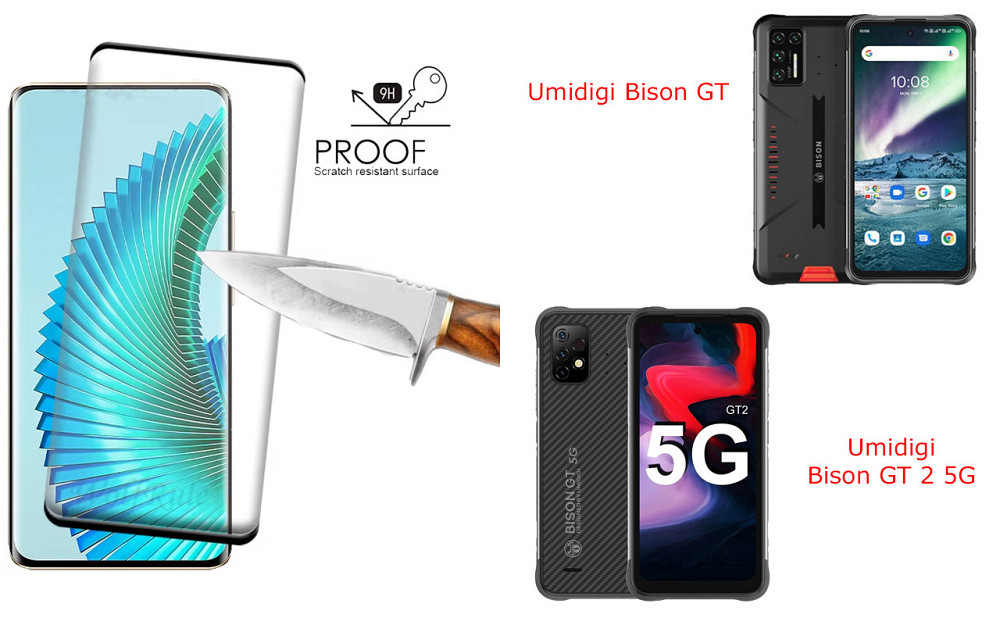 Защитное стекло HyperGlass Pro для Umidigi Bison GT, Bison GT 2 5G – максимальная чувствительность и защита Киев - изображение 1