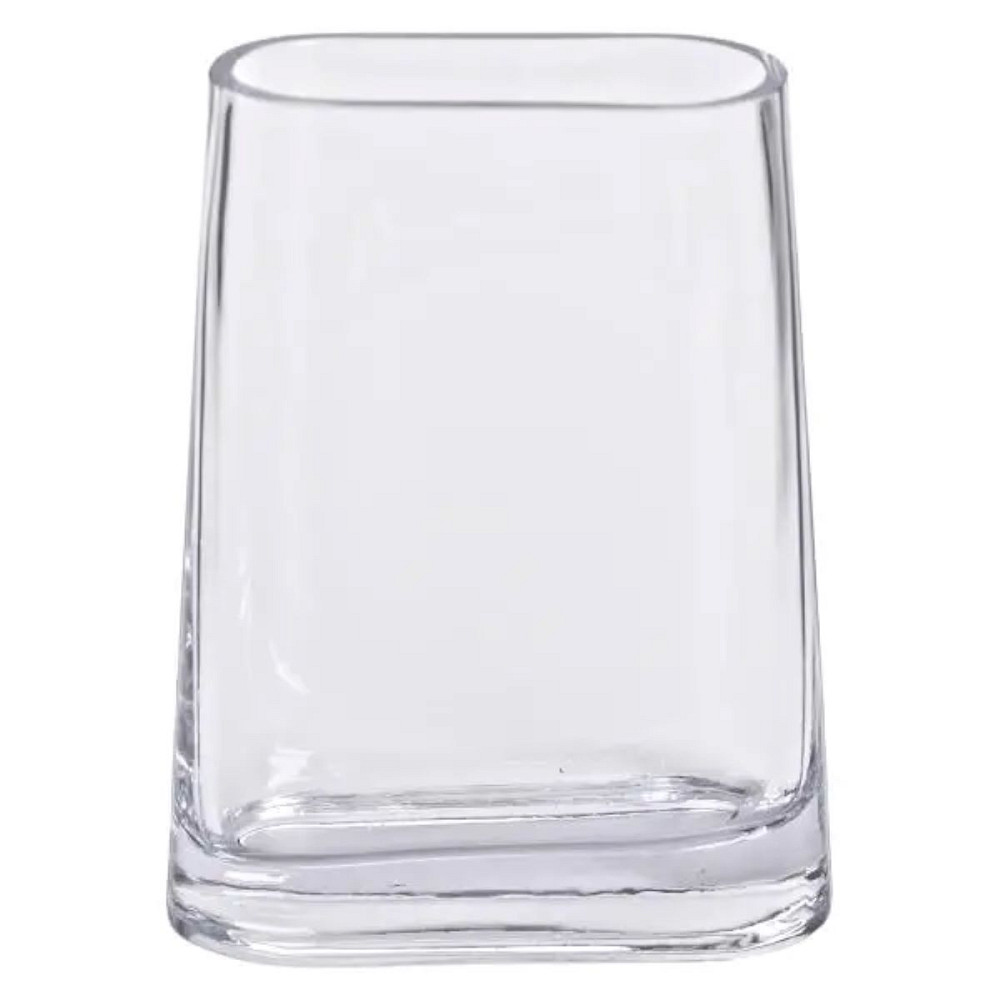 Flower Season Ваза для квітів скляна 15х7х21 см прозора декоративна ваза 1.1 л HP-10-7 Коломия - фото 1