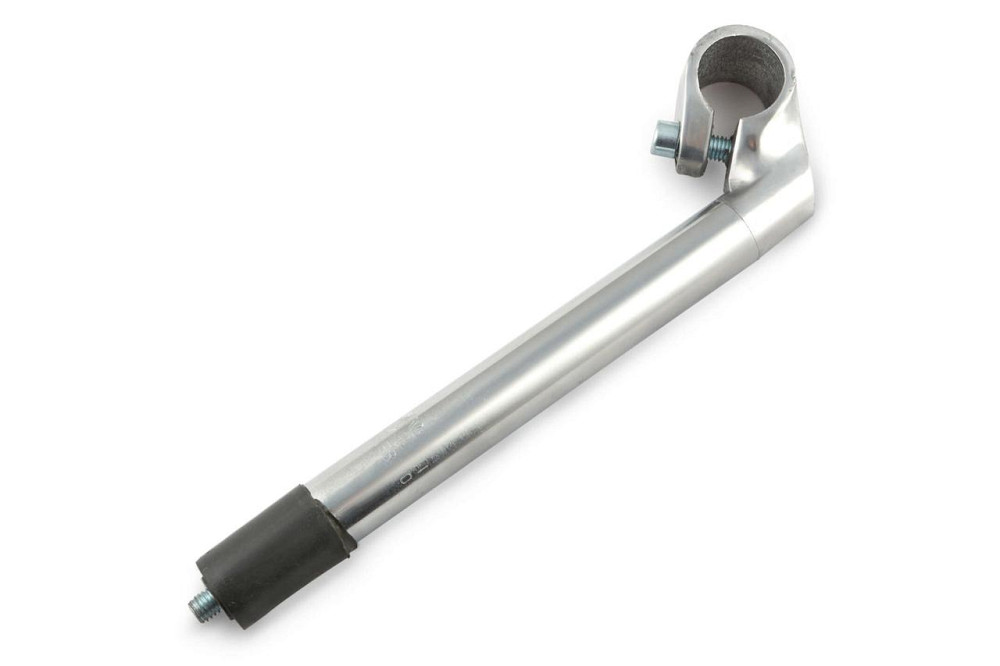 Вынос руля велосипеда (под рулевую резьбовую) (L-20 см, D-22mm) (хром) (под углом) Мукачево - изображение 1