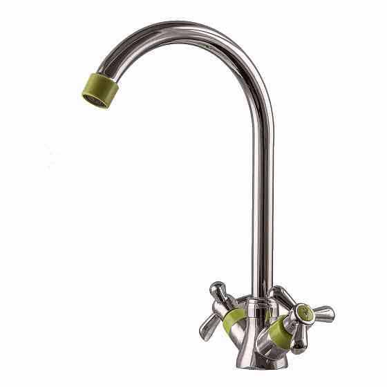 Змішувач для кухні DOMINO DK-H1-2N-GREEN Луцк