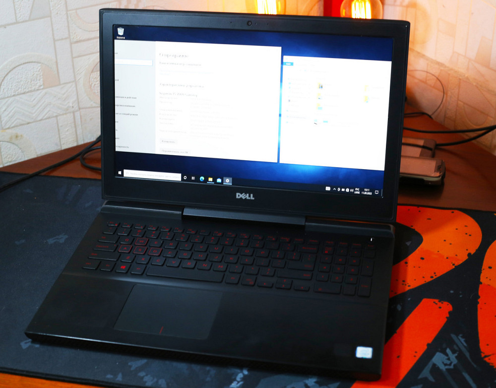 Игровой ноутбук Dell Inspiron 15 7000 Full HD i5-7300HQ / 8 gb / Ssd 256 gb NVMe Идеальное состояние Б\У Киев - изображение 1