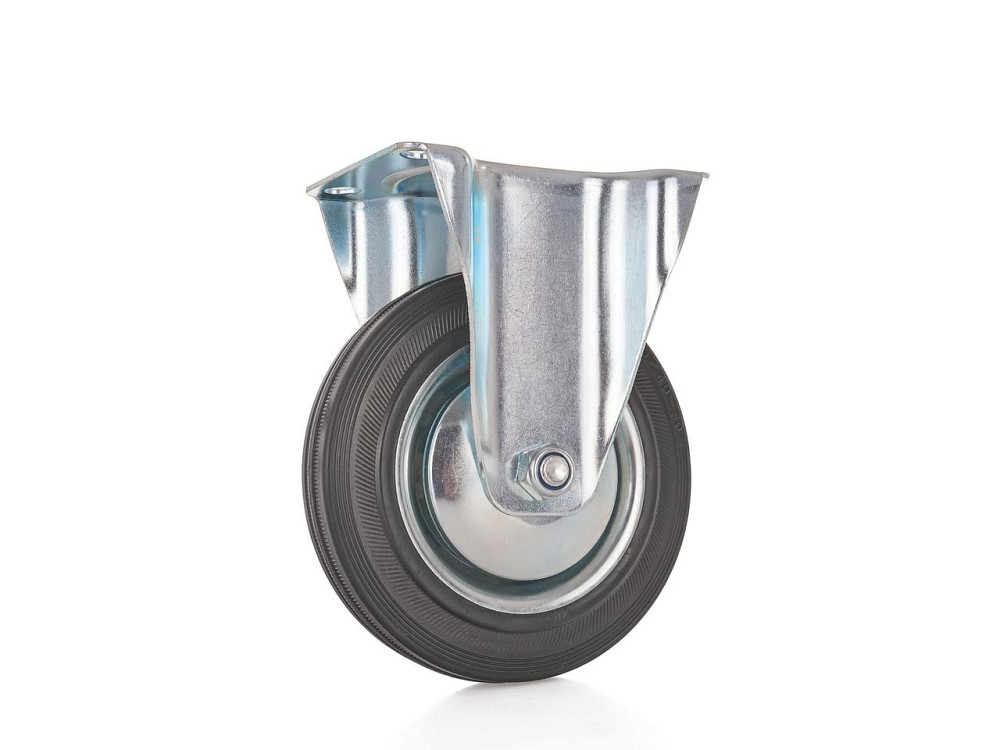 Колесо-блок "GeKo" на підшипнику металічне з гумою 160мм Киев - изображение 1