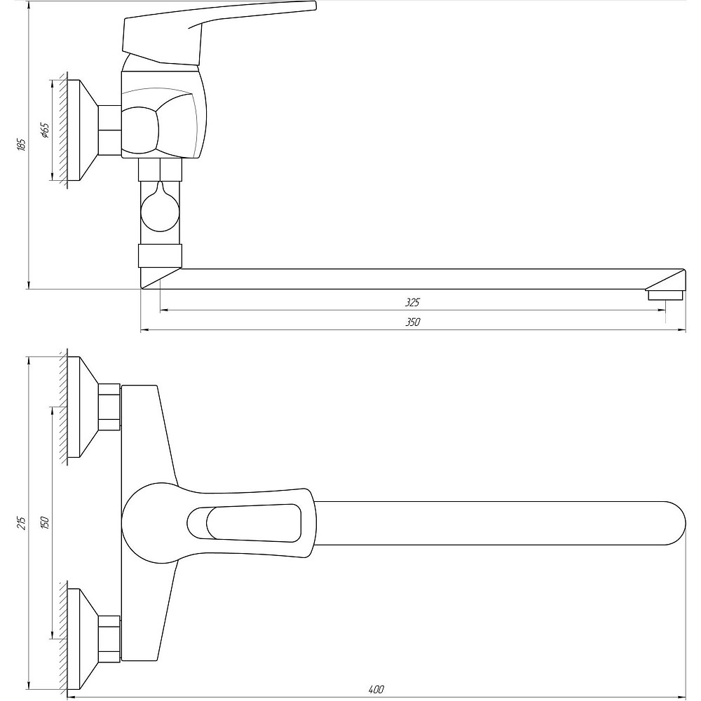 Змішувач для ванни DOMINO SIRIUS DSV-108 Луцк - изображение 5