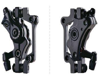 Супорт гальмівний велосипедний (F-16 см/R-14 см) (L-BB7) Мукачево - фото 1