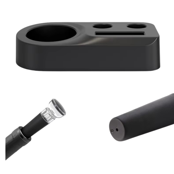 Електричний штопор на батарейках для вина 5в1 електроштопор, аератор, пробка, ніж для фольги з підтавкою Кам'янець-Подільський