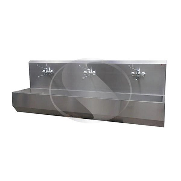 Умывальник локтевой на три секции 2300x450x840 мм Киев - изображение 2