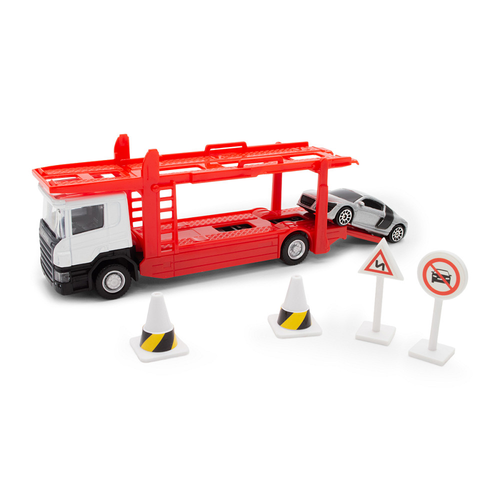 Ігровий набір – Автоперевізник Scania (автоперевізник, машина, аксес.) Дніпро - фото 8