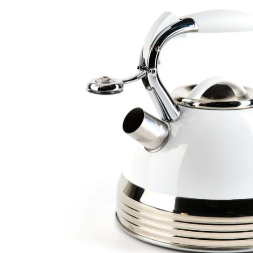 Чайник 2,7л нержавіюча сталь зі свистком з ручкою 