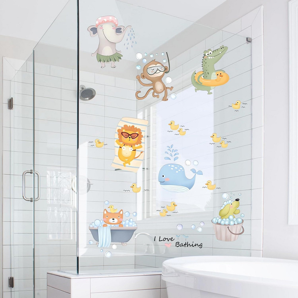 Набор наклеек виниловые на стену в детскую комнату 