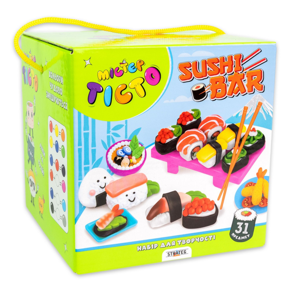 Креативна творчість "Містер тісто Sushi Bar" 41013, 31 предмет Вінниця - фото 1