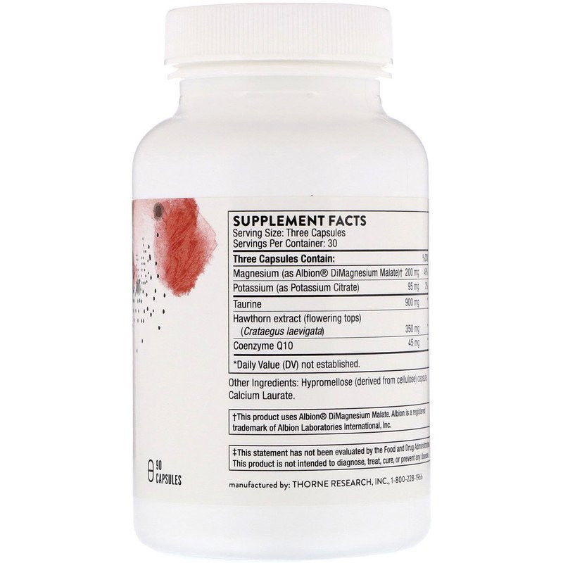 Комплекс з конензим Q10 Thorne Heart Health Complex 90 капс комплекс Київ - фото 2