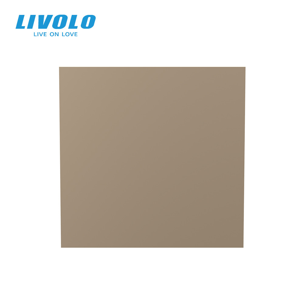 LIVOLO Кнопковий вимикач без фіксації (дзвінковий / імпульсний) LIVOLO, золотий, модуль без рам Коломыя - изображение 5