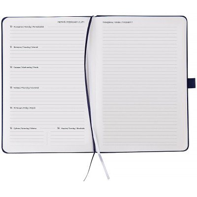 Еженедельник Axent датированный 2026 Prime Strong 145х210, синий (8507-26-02-A) Винница - изображение 5