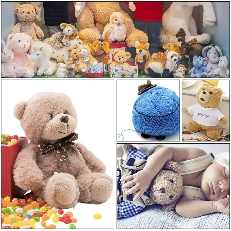 Глазки для мягких игрушек, набор 100 штук Киев - изображение 7