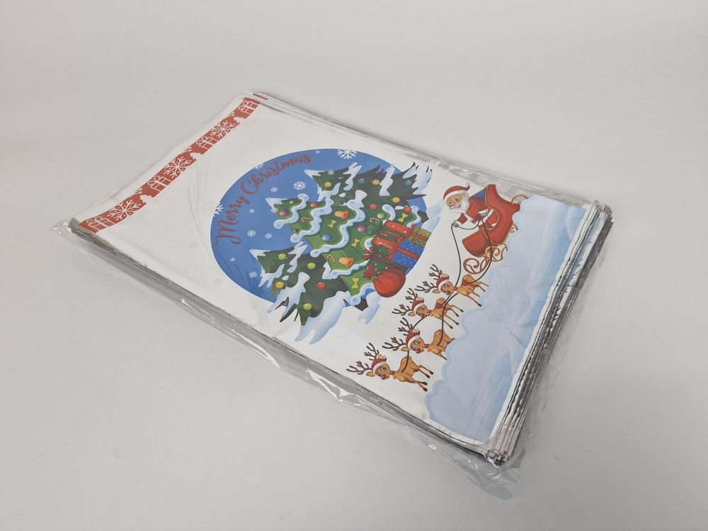Упаковка новорічна для цукерок і подарунків (25*40) No20 МОrry christmas (100 шт.) Харків - фото 2