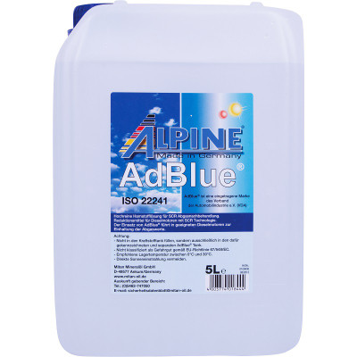 Присадка автомобільна Alpine AdBlue ISO 22 241 - 5л (9004-5) Вінниця - фото 1