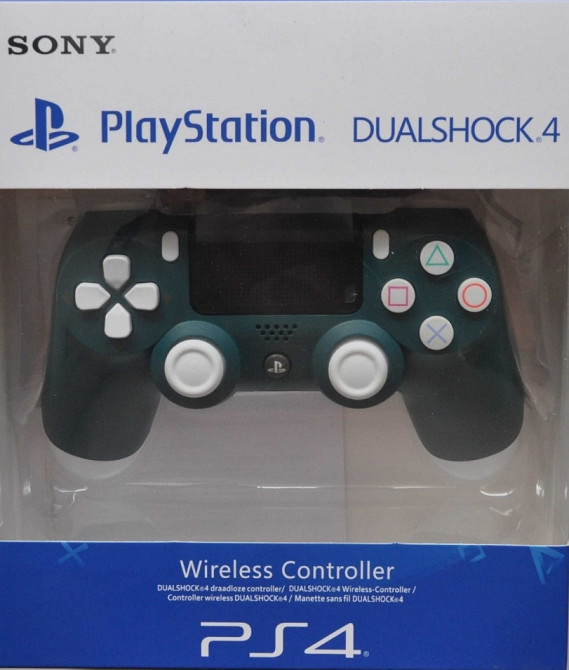 Джойстик для Sony PlayStation геймпад для PS4 контроллер бирюзовый. Киев - изображение 1