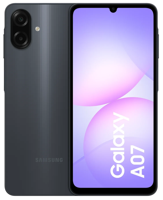 Смартфон Samsung Galaxy A07 4/128Gb ZKG Black (7167591) Київ - фото 1