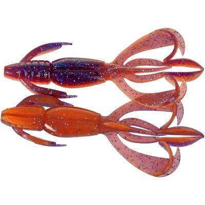 Силікон рибальський Keitech Crazy Flapper 2&quot; (8 шт/уп) PAL09 Violet Fire (1551.14.71) Вінниця - фото 1