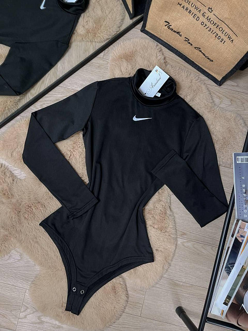 Женский стильный боди под горло с длинными рукавами микромасло с начесом Турция 48 Одесса - изображение 4