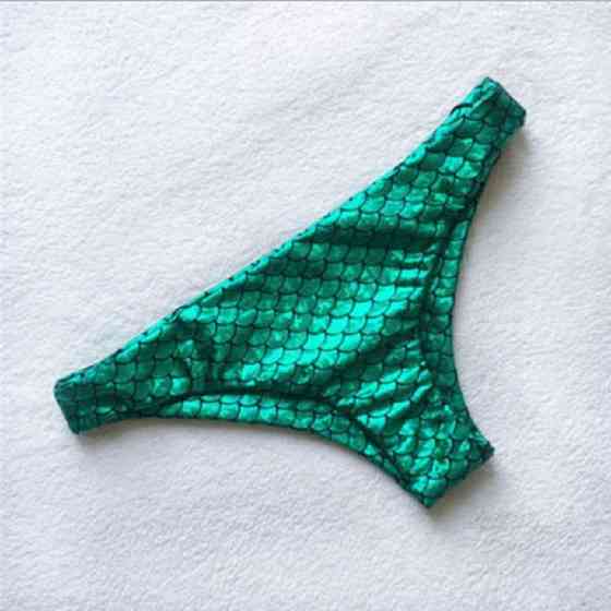 Труси для купальника блискучі зелений Київ