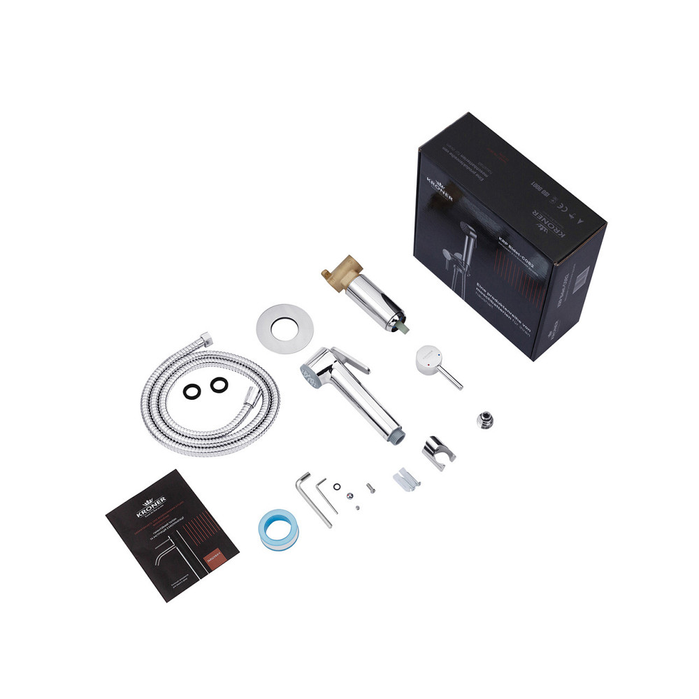 Змішувачі з гігієнічним душем Kroner KRP Bidet - C082 Київ - фото 6