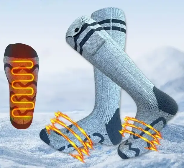 Носки с подогревом ZBHSWZ07 без блока питания 38-44р. (Серые) Винница - изображение 6