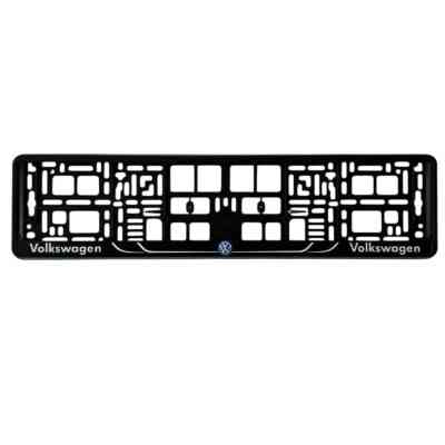 Рамка номерного знака Poputchik Volkswagen (24-118-IS) Вінниця