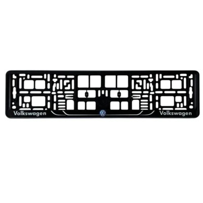 Рамка номерного знака Poputchik Volkswagen (24-118-IS) Винница - изображение 1