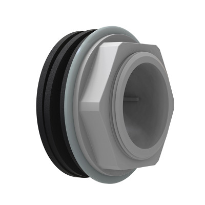 Ємність для води Вігер вертикальна харчова 1000 л вузька, кришка з клапаном синя (13231) Вінниця - фото 5