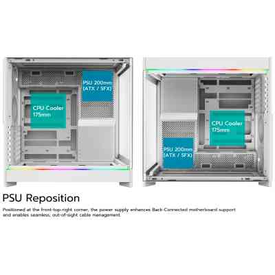 Корпус MONTECH HS02 (W) Вінниця