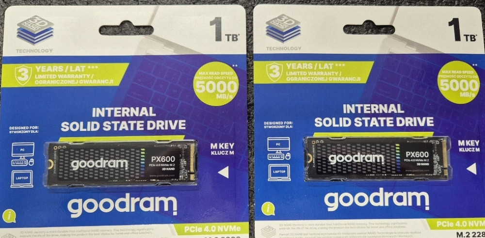 SSD диск Goodram PX600 1TB Киев - изображение 2
