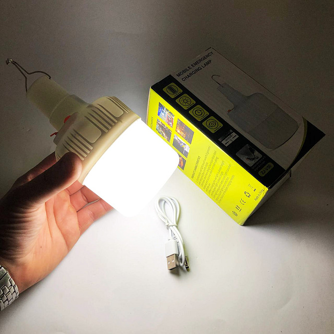 Ліхтар для використання на природі, Акумуляторний ліхтар для кемпінгу worklight, Кемпінговий світильник UV-58 Львів - фото 1