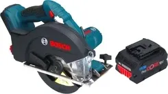 Электрическая пилка Bosch GKM 18V-50 Professional akumulatorowa pilarka tarczowa do metalu 18 V 136 mm bezszczotkowa + 1x Киев