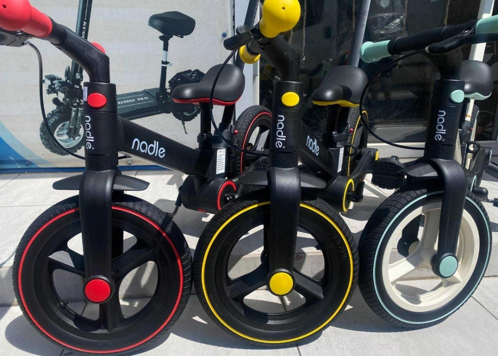 Дитячий велосипед велобіг  Nadle 3 в 1 батьківська ручка Надли. Київ - фото 6