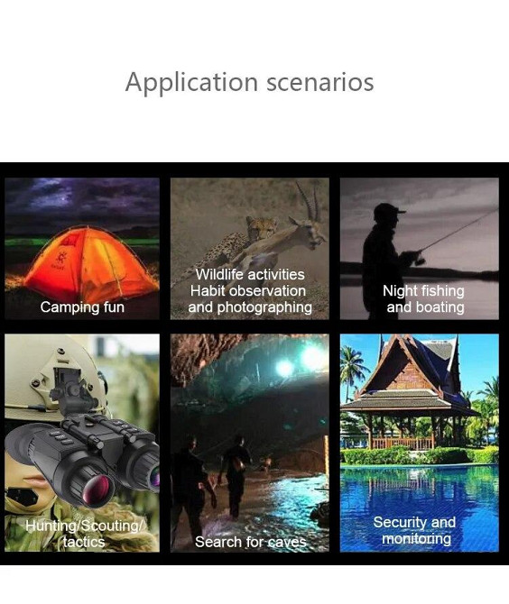 Бінокль нічного бачення NV8300 Super Light 4K HD 36MP 3D (до 500м) + кріплення Wilcox L4G24 (метал) Вінниця - фото 7