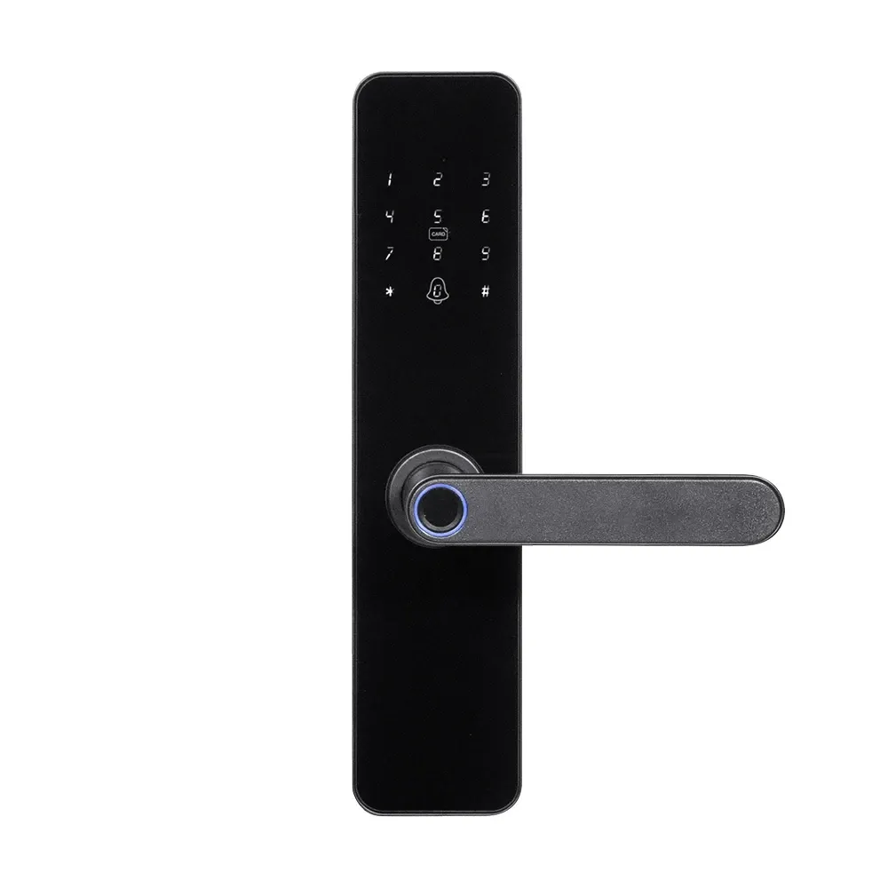 Замок біометричний автономний Trinix TRL-5110BTF Black L/R з Bluetooth, зчитувачем відбитків пальців і карт Mifare (65-00080) Киев - изображение 14