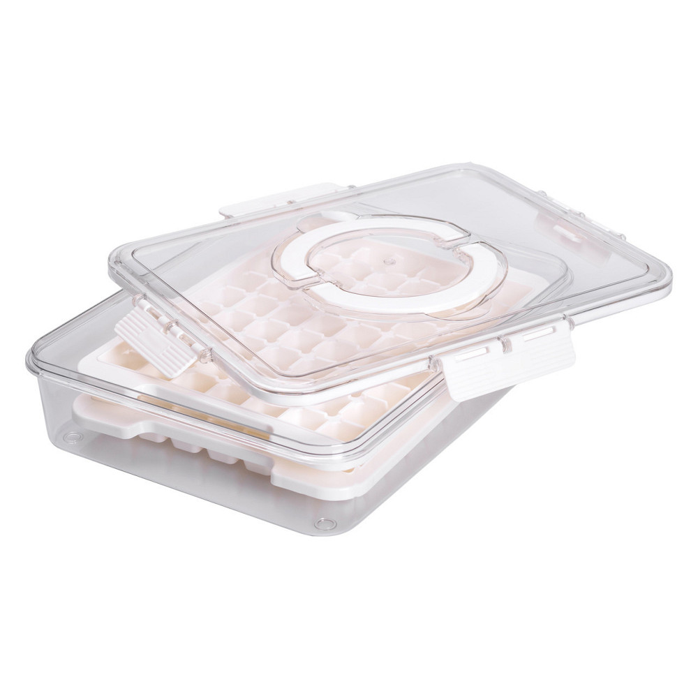 Контейнер для заморозки льда 126 отсеков 30.5х24х7 см Бежевый HP-27-8 Киев - изображение 7