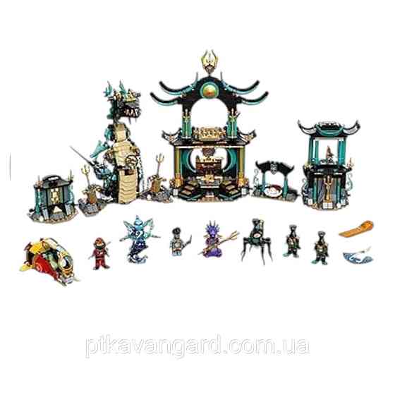 Конструктор Ninjago 60085 підводний храм 1096 деталей з фігурками Хмельницький