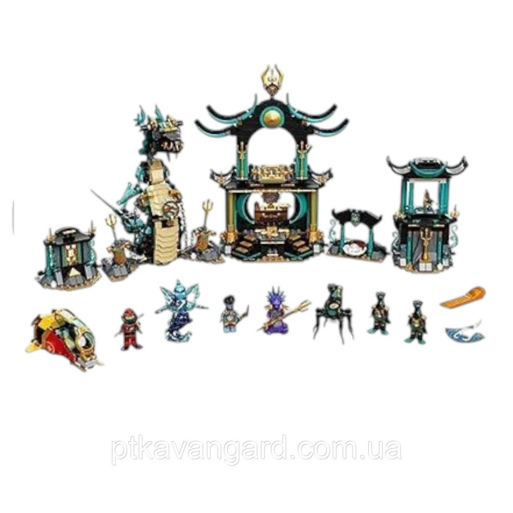 Конструктор Ninjago 60085 підводний храм 1096 деталей з фігурками Хмельницький - фото 2